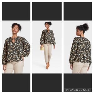 Universal Thread Women's Long Sleeve Blouse